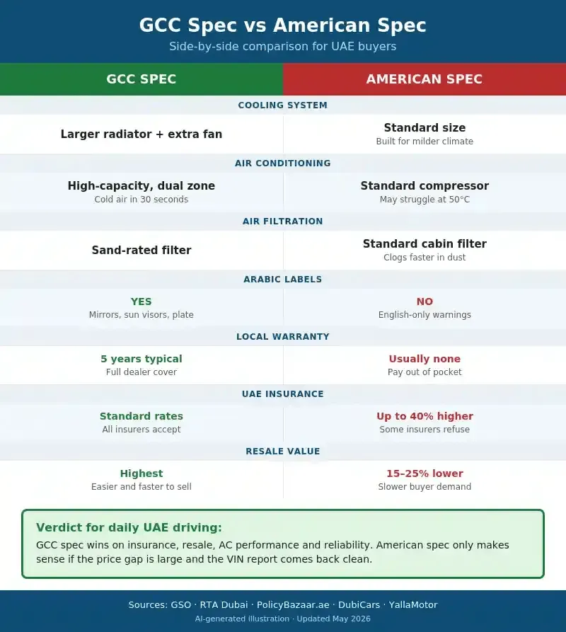 How to Check If a Car Is GCC Spec: 9 Reliable Methods
