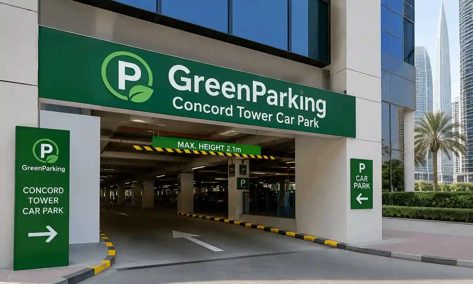 GreenParking Car Park in Dubai
