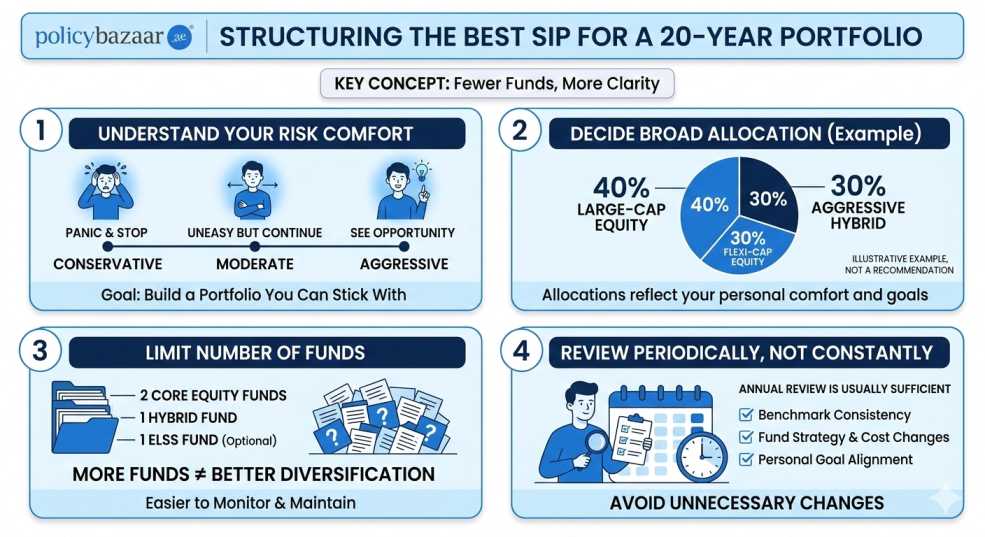How to Structure the Best SIP for 20 Years Portfolio