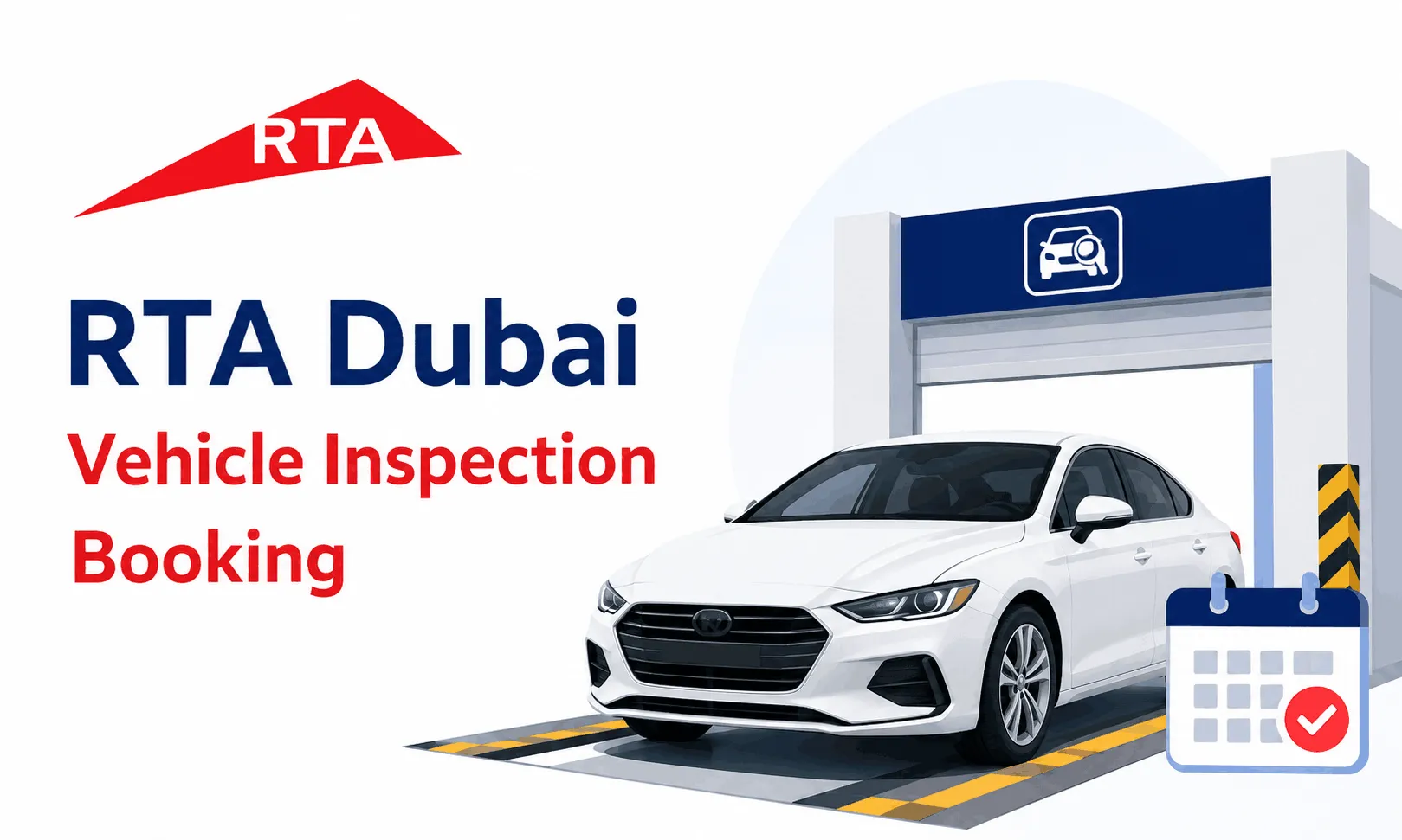 RTA Dubai Vehicle Inspection Booking