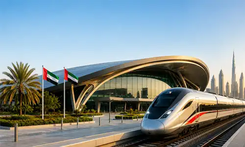 UAE Fast-Tracks Future Travel with First Rail Station Ready
