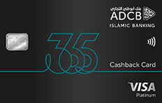 ADCB 365 Islamic Cashback Covered Card