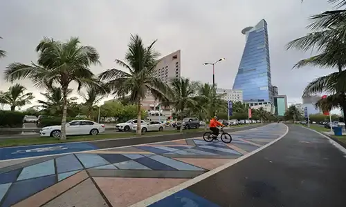 Al Qudra Cycle Track Car Park