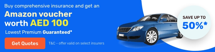 Car insurance offer banner