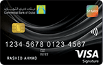 Commercial Bank of Dubai Smiles Visa Signature Credit Card
