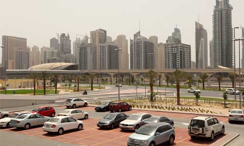 Dubai New Year Parking