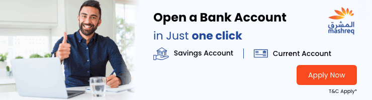 Open Mashreq Bank Account
