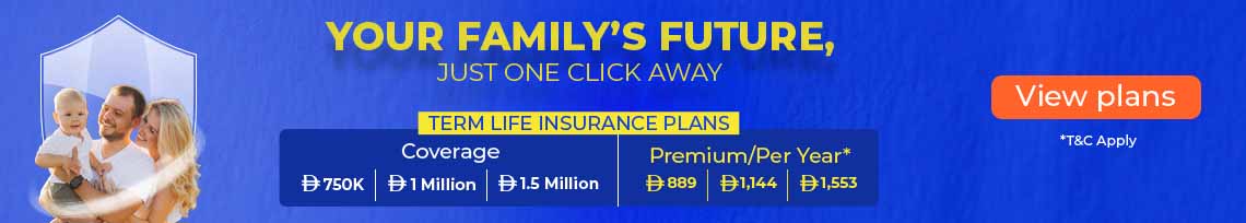 CTA banner of affordable term life insurance plans with flexible coverage up to 15 million - get an instant quote online