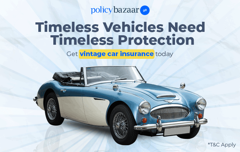 Vintage Car Insurance in UAE