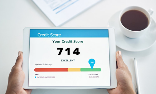 714 Credit Score