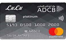 ADCB LuLu Platinum Credit Card