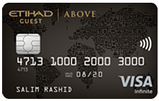 ADCB Etihad Guest Above Infinite Card