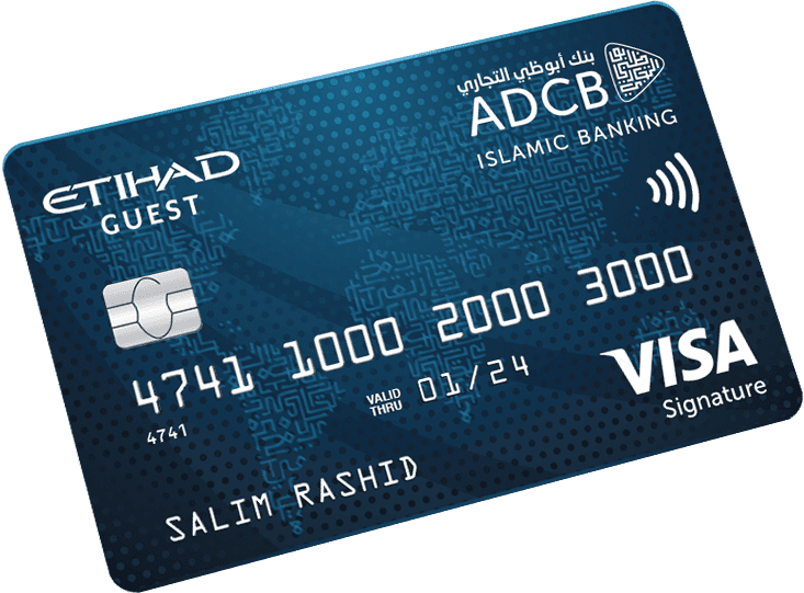 ADCB Islamic Etihad Guest Signature Credit Card