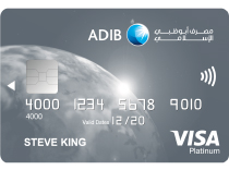 ADIB Cashback Visa Platinum Card