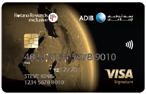 ADIB Rotana Rewards Exclusive Visa Card