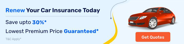 renew car insurance offer banner
