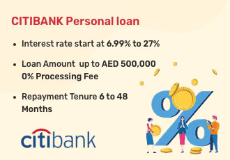 CITIBANK Personal loan