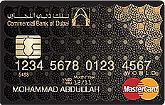 Commercial Bank of Dubai World MasterCard